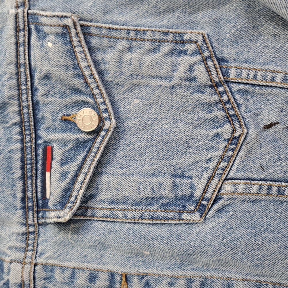 Destroyed Tommy Jean Jacket Size XL - Picture 10 of 17